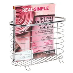 MDesign Metal Farmhouse Standing Bathroom Rack Magazine Holder 17 MDesign Metal Farmhouse Standing Bathroom Rack Magazine Holder -Home Storage Store GUEST 037d66d1 3b1d 4d64 8a96 941aa29c7542