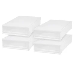 IRIS USA Plastic Under Bed Storage Containers -Home Storage Store GUEST 0993a6b2 6f11 4140 99dd 85d3a76c9623