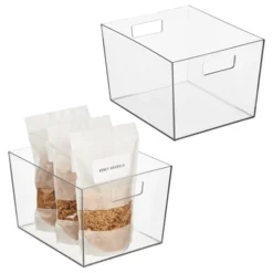 Nate Home By Nate Berkus Plastic Storage Bin For Pantry -Home Storage Store GUEST 0af77672 a178 42d2 ab72 08104894f614