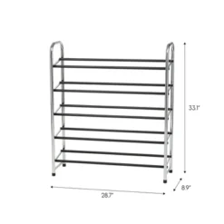 IRIS USA Stackable Metal Shoe Racks For Entryway -Home Storage Store GUEST 0b3f3e4b efdd 49b8 a27e 543611dbc141