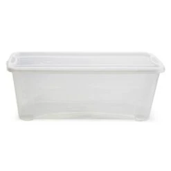 Life Story 6 Quart Small Rectangular Clear Plastic Lidded Storage Shoe Box For Home And Closet Organization, 4 Pack -Home Storage Store GUEST 0d05b9e9 7342 4ebd b869 a180b1e56835
