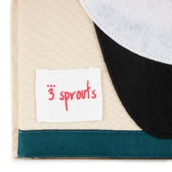 3 Sprouts Kids Children Foldable 13 Inch Square Green Dragon Felt Storage Cube Toy Bin With Blue Peacock And Black/White Panda Cube Toy Bins -Home Storage Store GUEST 1120a21f 613d 4341 bf52 f492da45986c