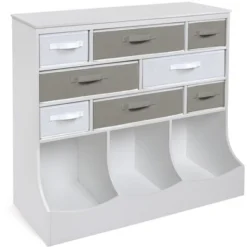 Badger Basket Storage Station With Eight Baskets And Three Bins -Home Storage Store GUEST 11f7361e 3d6c 4dcd b4d2 7a8ac8c2ba71