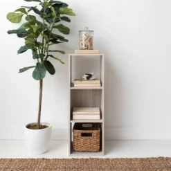 Paxberry Cube Organizer Whitewash - Signature Design By Ashley -Home Storage Store GUEST 12eca380 50d1 4727 a764 e47a74b1a3d4