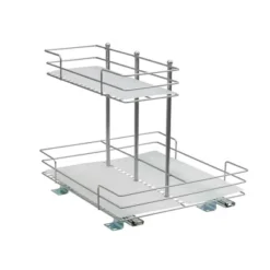 Household Essentials Double-Sided Pantry Organizer Nickel -Home Storage Store GUEST 145d6230 736d 4f82 9471 19ce8c3aced0