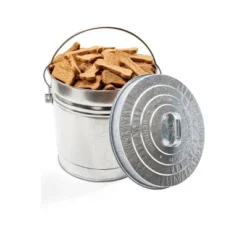 Behrens 6gal Galvanized Steel Locking Lid Storage Can Silver -Home Storage Store GUEST 1677f615 9ea7 472f 9dd3 ef0d8b9fefe9