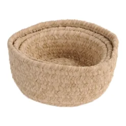 Colonial Mills Spring Meadow Nesting Baskets - Sandbar - Set Of 3