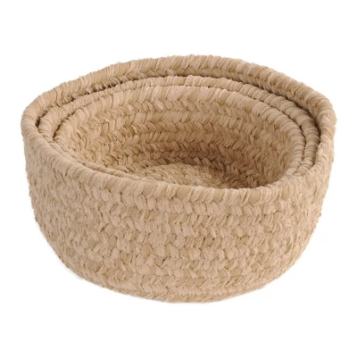 Colonial Mills Spring Meadow Nesting Baskets - Sandbar - Set Of 3 1 Colonial Mills Spring Meadow Nesting Baskets - Sandbar - Set Of 3