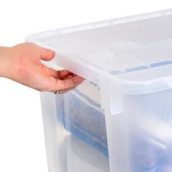 IRIS 4pk 50qt Plastic Storage Totes With Wing Lid 14 IRIS 4pk 50qt Plastic Storage Totes With Wing Lid -Home Storage Store GUEST 1fc5a882 4321 49e0 ae01 1be2e599dbbd