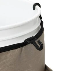 Household Essentials Bucket Caddy Tan/Black -Home Storage Store GUEST 20626855 12cb 44b8 9762 93fcadd49a94