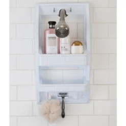 Flexi Shower Caddy Shelf White - Bath Bliss -Home Storage Store GUEST 2531b573 8bd8 414a ba5c 06d9b7751924