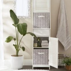 Set Of 2 13"x13"x13" Nonwoven Polyester Herringbone Square Storage Cube Gray - Design Imports -Home Storage Store GUEST 2707a047 70ae 4901 966a 95779c432056