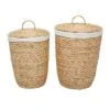 Set Of 2 Sea Grass Storage Baskets Natural - Olivia & May