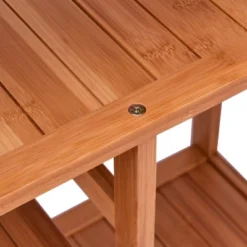 Costway 4 Tier Multifunction Bamboo Shoe Rack Boot Tower Shelf Storage Organizer Stand -Home Storage Store GUEST 290f0f59 b5aa 4396 8b25 a8d4b2f7c15a