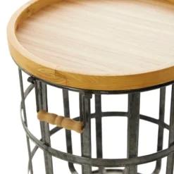 Set Of 2 Metal Storage Baskets Black - Olivia & May -Home Storage Store GUEST 29d1ce3c 08a6 4e43 b9f9 0a8a28736fb7