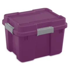 Sterilite 18319Y04 20 Gallon Heavy Duty Plastic Storage Container Box With Lid And Latches 10 Sterilite 18319Y04 20 Gallon Heavy Duty Plastic Storage Container Box With Lid And Latches -Home Storage Store GUEST 2e4e7b22 dd0f 4744 9361 a1a7d3212861