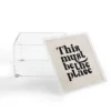 This Must Be The Place 4" X 4" Acrylic Box - Deny Designs