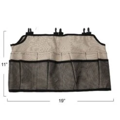 Household Essentials Bucket Caddy Tan/Black -Home Storage Store GUEST 3055b7ab d5ff 41bd 99e5 751872ec2f42