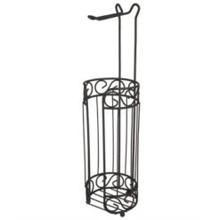 Home Basics Scroll Collection Freestanding Dispensing Toilet Paper Holder, Bronze 6 Home Basics Scroll Collection Freestanding Dispensing Toilet Paper Holder, Bronze -Home Storage Store GUEST 31c256fb 52b6 4fcd 8b0b 92c66be15f88