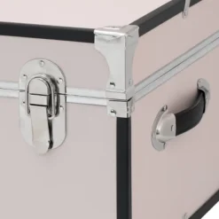 Seward Trunk 30" Paper Line Wheels And Bone 13 Seward Trunk 30" Paper Line Wheels And Bone -Home Storage Store GUEST 33e02e5e a402 40bb 8b64 9849fb446fc8