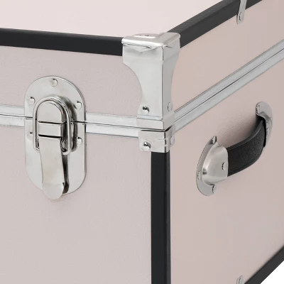 Seward Trunk 30" Paper Line Wheels And Bone 6 Seward Trunk 30" Paper Line Wheels And Bone - Image 6