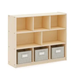 Guidecraft EdQ 3-Shelf 8-Compartment Storage - 36" -Home Storage Store GUEST 35ef5b1f 06db 4a66 a3ed bf58222cff89