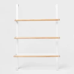 Over The Door Tiered Towel Rack With Wood - Brightroom™ -Home Storage Store GUEST 360e721d 0eda 4a89 b7b6 be3d7c49e378