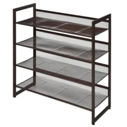 Tangkula Iron Shoe Shelf 2/3/4-Tier Space Saving Layered Shoes Shelving Shoes Storage Organizer 23 Tangkula Iron Shoe Shelf 2/3/4-Tier Space Saving Layered Shoes Shelving Shoes Storage Organizer -Home Storage Store GUEST 36f284ec 6364 47f1 bdc8 4c68dea46f65