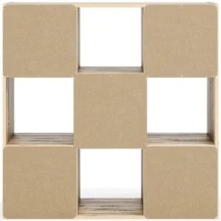 35.43" Piperton 9 Cube Organizer Natural - Signature Design By Ashley -Home Storage Store GUEST 37fc8b5a ae3f 4183 9742 d19811a6be9e