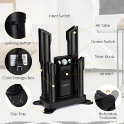 Costway Electric Shoe Boot Dryer 4 Shoes W/ 180 Mins Timer -Home Storage Store GUEST 3a170a81 60c1 408f b321 8f68e57054cb