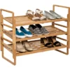 Honey-Can-Do 3 Tier Nest Bamboo Shoe Rack
