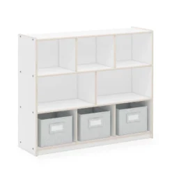Guidecraft EdQ 3-Shelf 8-Compartment Storage - 36" -Home Storage Store GUEST 449f8c25 c6cb 4ea8 a462 80481acec75b