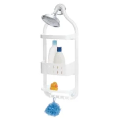 Cade Shower Caddy White - IDESIGN 7 Cade Shower Caddy White - IDESIGN -Home Storage Store GUEST 452689f3 c3dd 47a1 94b3 16beaf9e059f