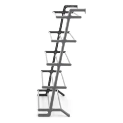 Whitmor 5 Tier Leaning Shoe Rack Black -Home Storage Store GUEST 45f41fbf a181 4c9b b1c3 6f0a2d25c1b4