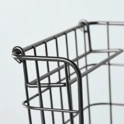 Stacking Wire Storage Basket Matte Black - Hearth & Hand™ With Magnolia 7 Stacking Wire Storage Basket Matte Black - Hearth & Hand™ With Magnolia -Home Storage Store GUEST 490b13b4 a77a 4c30 bd86 50ef587e1291