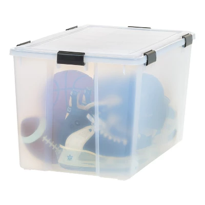 IRIS USA WEATHERPRO Airtight Plastic Storage Bin With Lid And Seal And Secure Latching Buckles 13 IRIS USA WEATHERPRO Airtight Plastic Storage Bin With Lid And Seal And Secure Latching Buckles - Image 13