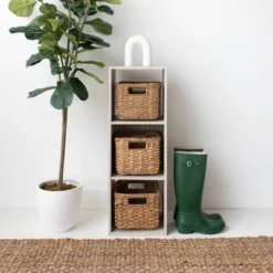 Paxberry Cube Organizer Whitewash - Signature Design By Ashley -Home Storage Store GUEST 4f4c1c5a 483e 47db 8a5e a26e1baa70ac