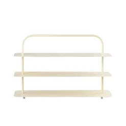 Happimess Minimalist 24.5" 9-Pair 3-Tier Iron Thin Flat Plate Shoe Rack -Home Storage Store GUEST 549d45b2 7946 402a 8727 12ac4f8f2b99