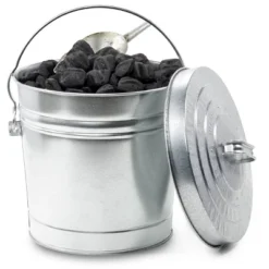 Behrens 6gal Galvanized Steel Locking Lid Storage Can Silver -Home Storage Store GUEST 58f3ae53 f599 4400 945f 8745529d11d2