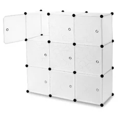 Mount-It! Modular Cube Storage Organizer - 9 Cubes -Home Storage Store GUEST 59f0cf5a a74d 4e03 9005 d2890e617b65