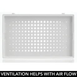 MDesign Plastic Stackable Closet Shoe Storage Box, Side Opening, Clear -Home Storage Store GUEST 5b78723c e2f5 42e7 b36c 537add1df815