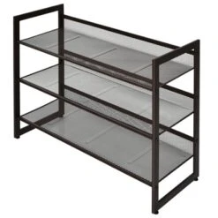 Tangkula Iron Shoe Shelf 2/3/4-Tier Space Saving Layered Shoes Shelving Shoes Storage Organizer 22 Tangkula Iron Shoe Shelf 2/3/4-Tier Space Saving Layered Shoes Shelving Shoes Storage Organizer -Home Storage Store GUEST 61459b8f 5762 4d6e a2bb 32262ec96ebe