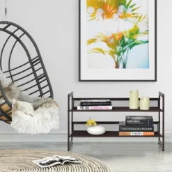 Tangkula Iron Shoe Shelf 2/3/4-Tier Space Saving Layered Shoes Shelving Shoes Storage Organizer 14 Tangkula Iron Shoe Shelf 2/3/4-Tier Space Saving Layered Shoes Shelving Shoes Storage Organizer -Home Storage Store GUEST 614f491b 943f 41e6 b7e1 a43c481cbb32