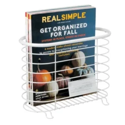 MDesign Metal Farmhouse Standing Bathroom Rack Magazine Holder 21 MDesign Metal Farmhouse Standing Bathroom Rack Magazine Holder -Home Storage Store GUEST 615127bb 3d2a 4686 87e7 f3602d0463d1