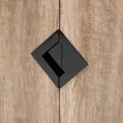 2 Door Wales Oak Wood Shoe Cabinet With Open Shelves Brown/Black - Baxton Studio -Home Storage Store GUEST 6359d025 2b71 47f3 9c75 870b002c10fc