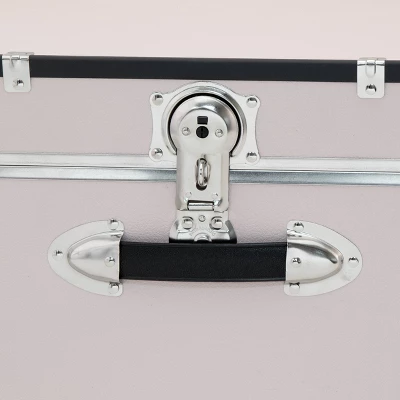 Seward Trunk 30" Paper Line Wheels And Bone 7 Seward Trunk 30" Paper Line Wheels And Bone - Image 7