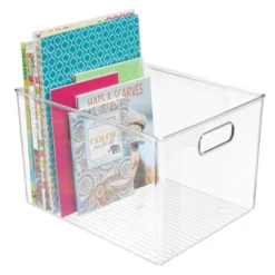 MDesign Storage Organizer Bin With Handles For Cube Furniture, 2 Pack -Home Storage Store GUEST 6a04013c 59f9 496b 8bde 9ec3d85b1e6e