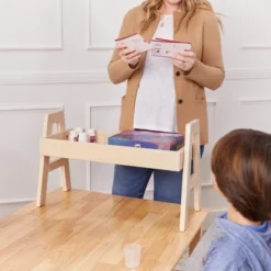 ECR4Kids Adjustable Stacking Shelf With Full Edge, Bookcase -Home Storage Store GUEST 6bbc030a 2995 4485 aa9d 75a18ade9c26