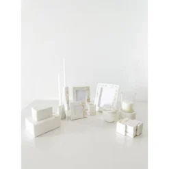 Mother Of Pearl White Marble Decor Box - Anaya -Home Storage Store GUEST 6c0cf352 553d 46fc b74d 745b9fef783a