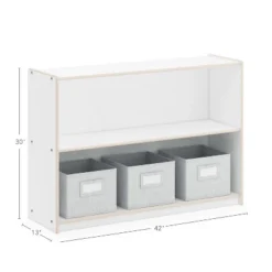 Guidecraft EdQ 2-Shelf Open Storage - 30" -Home Storage Store GUEST 71dcc5cb 4871 4829 b79c 789dd801a4eb